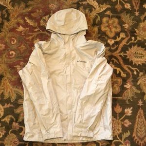 Grey Columbia Rain Jacket
